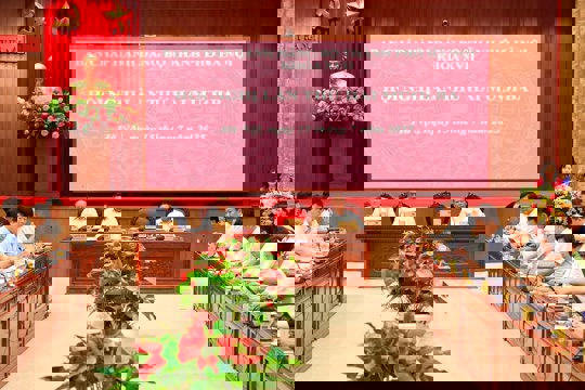 Bí thư Thành ủy Hà Nội Bùi Thị Minh Hoài: Thống nhất cao về phương hướng công tác nhân sự Đại hội Đảng bộ thành phố Hà Nội