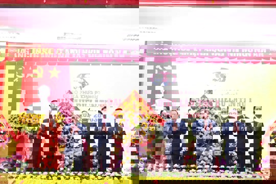 Chủ tịch HĐND Thành phố Nguyễn Ngọc Tuấn dự và chỉ đạo Đại hội Đảng bộ xã Thượng Phúc 