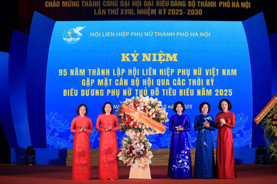 Kỷ niệm 95 năm thành lập Hội Liên hiệp Phụ nữ Việt Nam (20/10/1930 - 20/10/2025)
