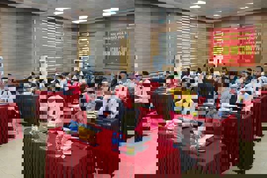 Khai mạc Kỳ họp thứ nhất HĐND phường Vĩnh Tuy