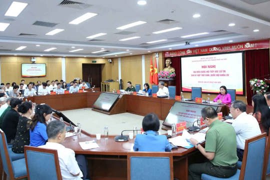 Lịch tiếp xúc cử tri của đại biểu Quốc hội thành phố Hà Nội Đơn vị số 1, số 10 trước Kỳ họp thứ 10, Quốc hội khóa XV