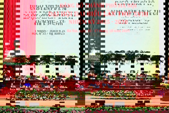 Công bố 17 đồng chí Ban Thường vụ Thành uỷ Hà Nội khoá XVIII, nhiệm kỳ 2025 -2030