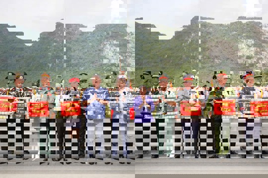 Lãnh đạo Trung ương và thành phố Hà Nội thăm, động viên lực lượng tập luyện diễu binh, diễu hành