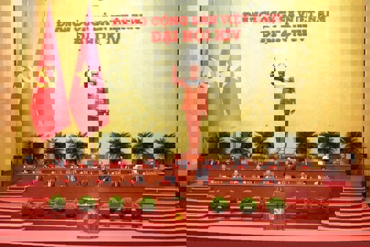 Bế mạc trọng thể Đại hội đại biểu toàn quốc lần thứ XIV của Đảng