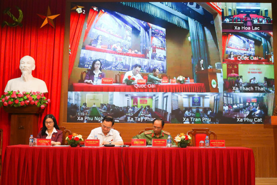 Đại biểu Quốc hội Thành phố Hà Nội (đơn vị bầu cử số 8) tiếp xúc cử tri trước kỳ họp thứ Mười, Quốc hội khóa XV