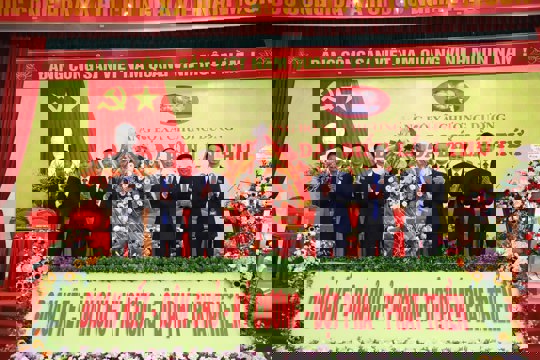 Phó Bí thư Thành ủy, Chủ tịch HĐND thành phố Hà Nội Nguyễn Ngọc Tuấn dự chỉ đạo Đại hội Đảng bộ xã Chương Dương