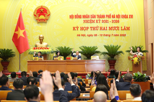 Lịch tiếp xúc cử tri của đại biểu HĐND Thành phố sau kỳ họp thường lệ giữa năm 2025 (đợt 2)