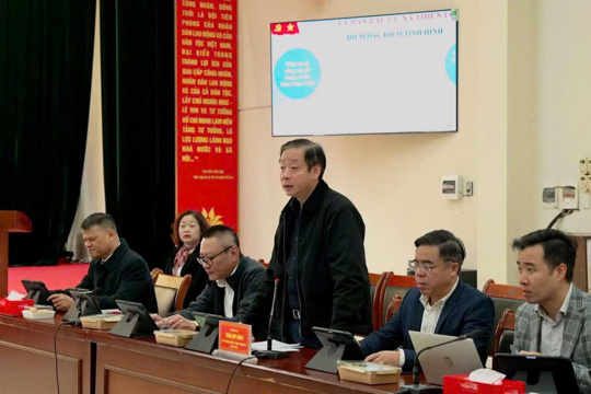 Ban Đô thị HĐND Thành phố giám sát các xã Thiên Lộc, Đông Anh, Thư Lâm, Phúc Thịnh và Vĩnh Thanh