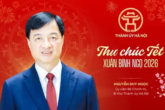 Thư chúc Tết Xuân Bính Ngọ 2026 