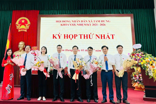 HĐND xã Tam Hưng thông qua nhiều quyết sách quan trọng tại kỳ họp thứ nhất