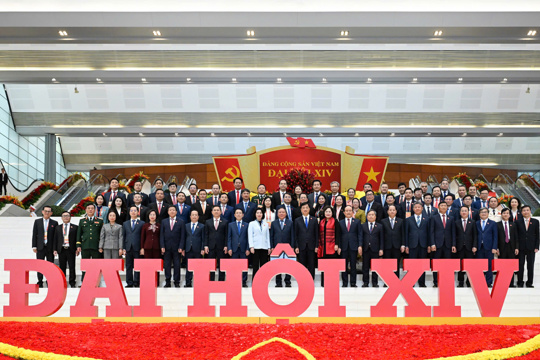 Hình ảnh ngày làm việc thứ hai Đại hội đại biểu toàn quốc lần thứ XIV của Đảng