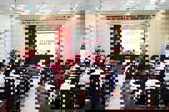 Kỳ họp thứ nhất HĐND phường Hồng Hà