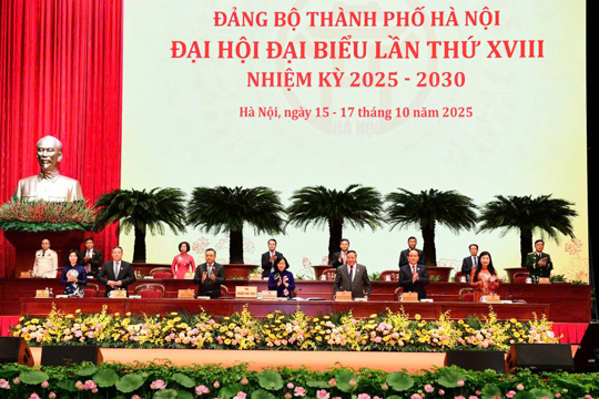 Khai mạc phiên trù bị Đại hội Đảng bộ thành phố Hà Nội lần thứ XVIII, nhiệm kỳ 2025-2030