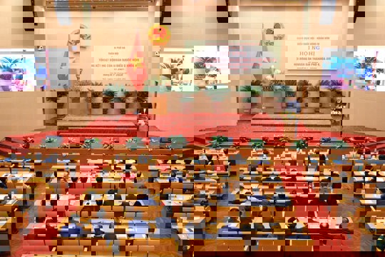 Đoàn đại biểu Quốc hội và Hội đồng nhân dân thành phố Hà Nội tổng kết nhiệm kỳ 2021-2026