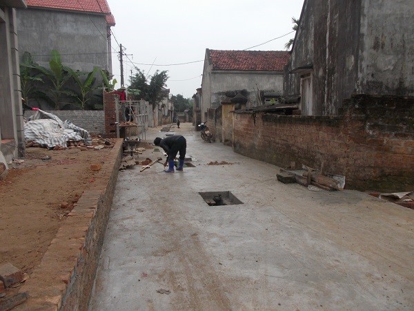 HĐND xã Tòng Bạt: Nghị quyết về bê tông hóa đường giao thông ngõ, xóm đi vào cuộc sống