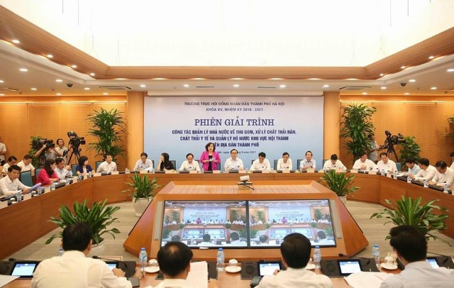 Phiên giải trình của Thường trực HĐND TP Hà Nội sẽ diễn ra sáng 15/3/2018