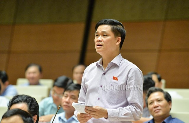 Đại biểu Ngọ Duy Hiểu phát biểu thảo luận về dự kiến chương trình xây dựng luật và pháp lệnh