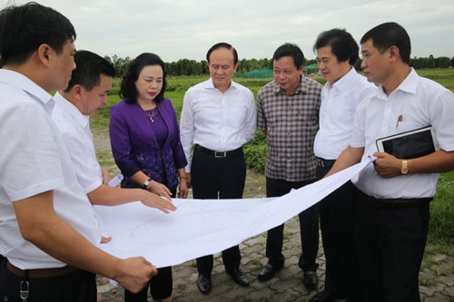 PCT TT HĐND TP tham dự Đoàn kiểm tra số 01 của Thành ủy làm việc tại huyện Đông Anh