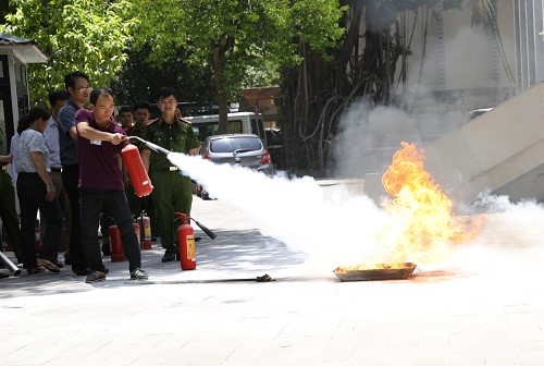 Văn phòng HĐND TP nâng cao ý thức, tuân thủ đúng các quy định về PCCC