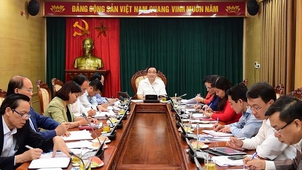 Phó Chủ tịch Thường trực Nguyễn Ngọc Tuấn dự họp Ban Chỉ đạo Chương trình 01-CTr/TU của Thành ủy