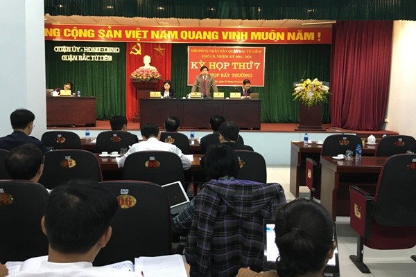 HĐND quận Bắc Từ Liêm tổ chức Kỳ họp thứ 7