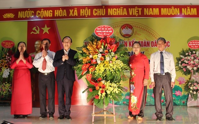 Phó Chủ tịch Thường trực HĐND Thành phố Nguyễn Ngọc Tuấn dự Ngày hội Đại đoàn kết tại quận Nam Từ Liêm