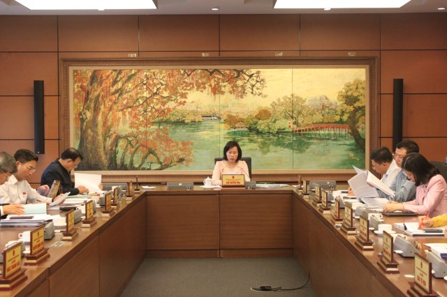 Đoàn đại biểu Quốc hội Hà Nội thảo luận tổ về dự án Luật Thi hành án hình sự (sửa đổi)