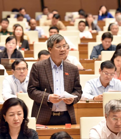 Đại biểu Nguyễn Anh Trí góp ý vào dự thảo Luật Phòng, chống tác hại rượu, bia