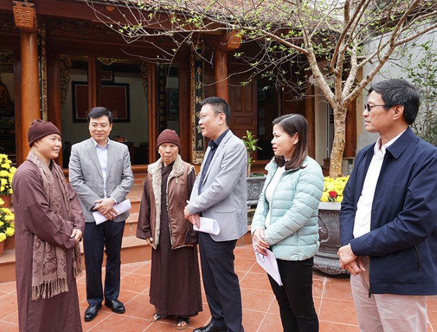 Khảo sát công tác quản lý, chuẩn bị tổ chức lễ hội tại thị xã Sơn Tây và huyện Phúc Thọ