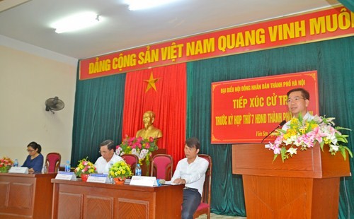 Lịch TXCT của đại biểu HĐND TP trước kỳ họp thứ 9