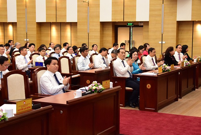 Chính thức khai mạc kỳ họp thứ 9 HĐND TP Hà Nội