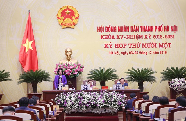 Thông qua nghị quyết về nhiệm vụ phát triển kinh tế - xã hội năm 2020 của thành phố Hà Nội