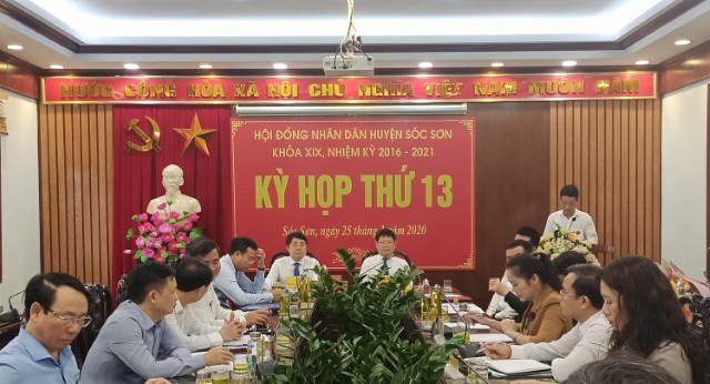 HĐND huyện Sóc Sơn tổ chức kỳ họp thứ 13 bầu PCT UBND huyện