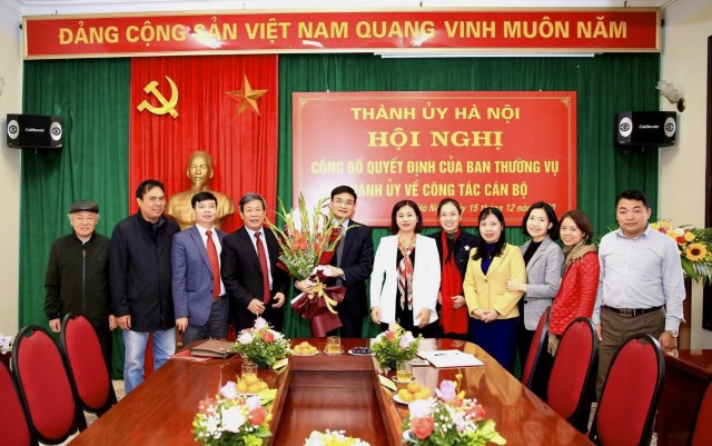 Chánh Văn phòng Đoàn ĐBQH được điều động làm Bí thư Đảng ủy Khối Doanh nghiệp Hà Nội