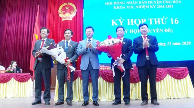 HĐND huyện Ứng Hòa: Kiện toàn nhân sự Phó Chủ tịch UBND huyện 