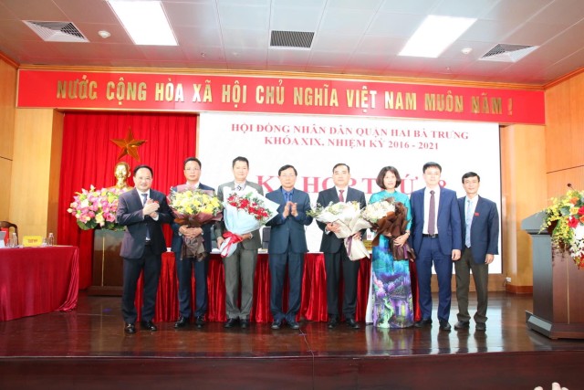 Kỳ họp thứ 18 HĐND quận Hai Bà Trưng khóa XIX, nhiệm kỳ 2016 - 2021 