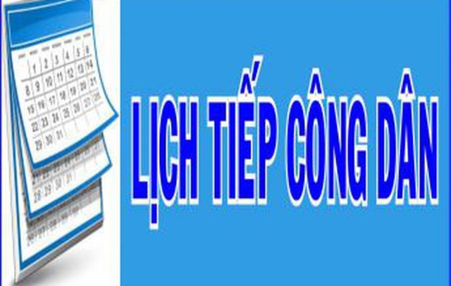 Lịch tiếp công dân của đại biểu HĐND Thành phố trong tháng 4 và 5/2021