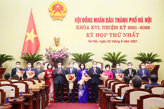 Khai mạc Kỳ họp thứ Nhất, HĐND TP Hà Nội khoá XVI, nhiệm kỳ 2021-2026 