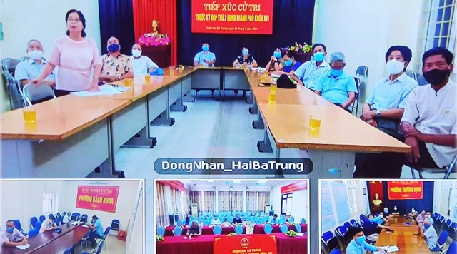 Tiếp thu kiến nghị của cử tri Thủ đô: Tìm hướng giải quyết, xử lý