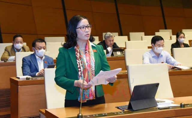 Đại biểu Quốc hội Nguyễn Thị Lan: Việc ban hành Nghị quyết phải đi đôi với xây dựng cơ chế giám sát việc thực hiện.