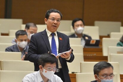 Đại biểu Quốc hội thành phố Hà Nội Hoàng Văn Cường thảo luận về bổ sung một số điều của Luật Thống kê