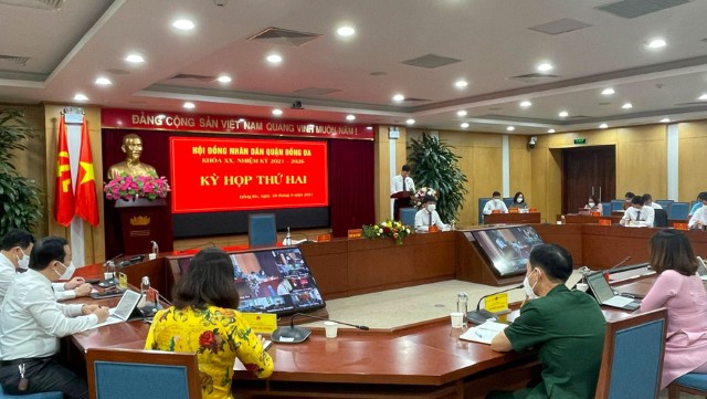 HĐND quận Đống Đa: Lên kế hoạch chương trình công tác trọng tâm năm 2022