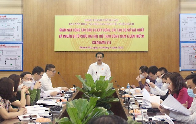 Giám sát công tác chuẩn bị SEA Games 31: Huyện Thanh Trì sẵn sàng để tổ chức các môn thi đấu