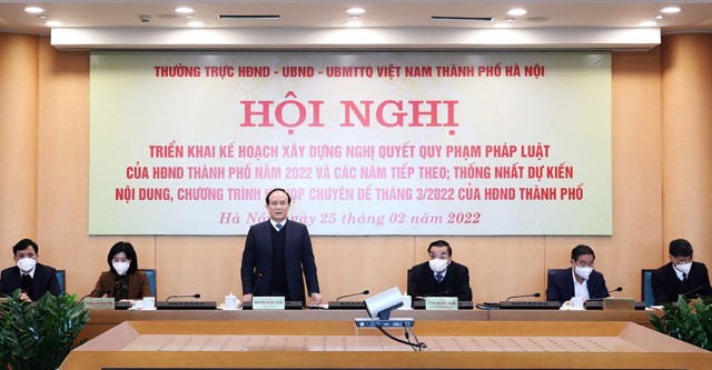 Hoạt động của HĐND Thành phố quý I/2022: Đảm bảo tiến độ, chất lượng