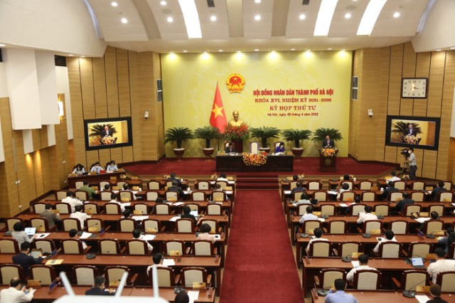 Khai mạc Kỳ họp thứ Tư, HĐND thành phố Hà Nội khóa XVI