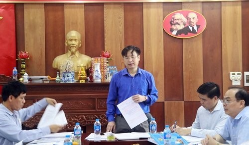 Thường trực HĐND huyện Chương Mỹ giám sát tại Thanh tra huyện về giải quyết đơn thư, khiếu nại, tố cáo