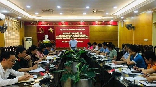 HĐND quận Thanh Xuân: Hoạt động khảo sát, giám sát phù hợp với tình hình thực tiễn