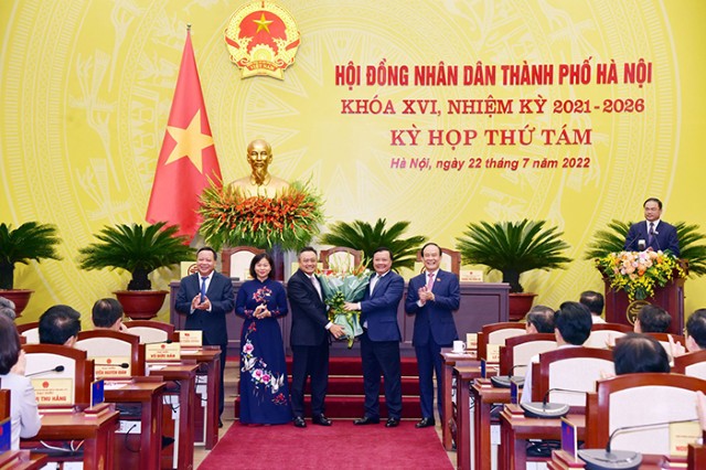 Đồng chí Trần Sỹ Thanh được bầu giữ chức Chủ tịch UBND thành phố Hà Nội nhiệm kỳ 2021-2026