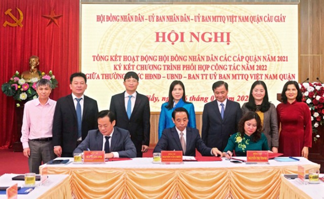 HĐND quận Cầu Giấy: Chủ động đổi mới, thích ứng linh hoạt trong hoạt động