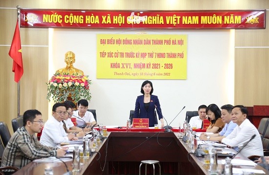 Lịch TXCT của đại biểu HĐND Thành phố sau kỳ họp thứ 7 HĐND Thành phố